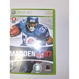 Madden NFL 07 Xbox 360 Football Video Game EA Sports